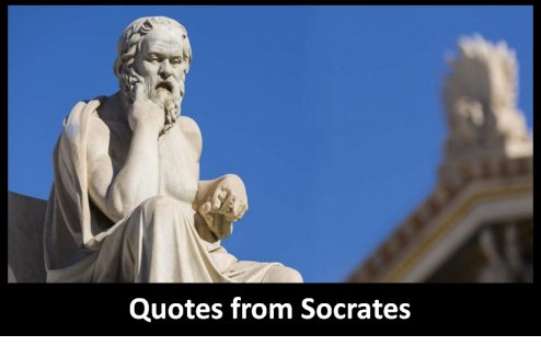 Quotes and sayings from Socrates